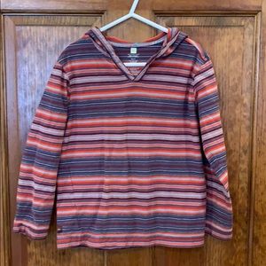 Size 6 pullover long sleeve hoodie